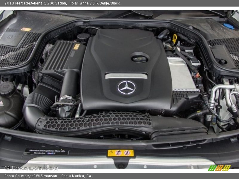  2018 C 300 Sedan Engine - 2.0 Liter Turbocharged DOHC 16-Valve VVT 4 Cylinder