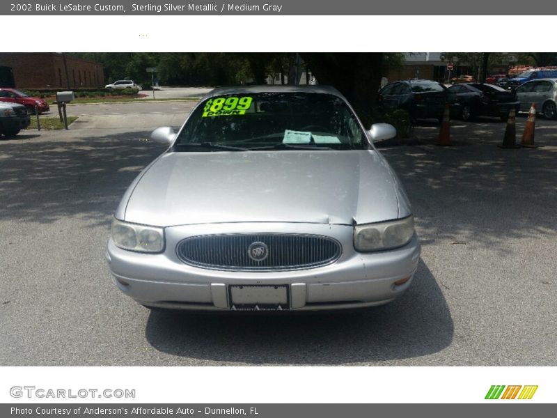 Sterling Silver Metallic / Medium Gray 2002 Buick LeSabre Custom