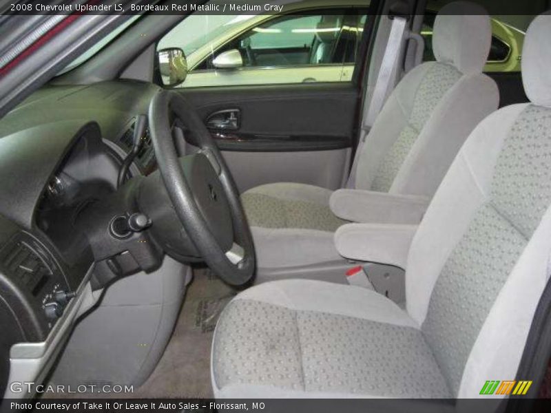 Bordeaux Red Metallic / Medium Gray 2008 Chevrolet Uplander LS