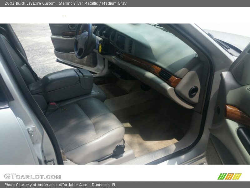 Sterling Silver Metallic / Medium Gray 2002 Buick LeSabre Custom