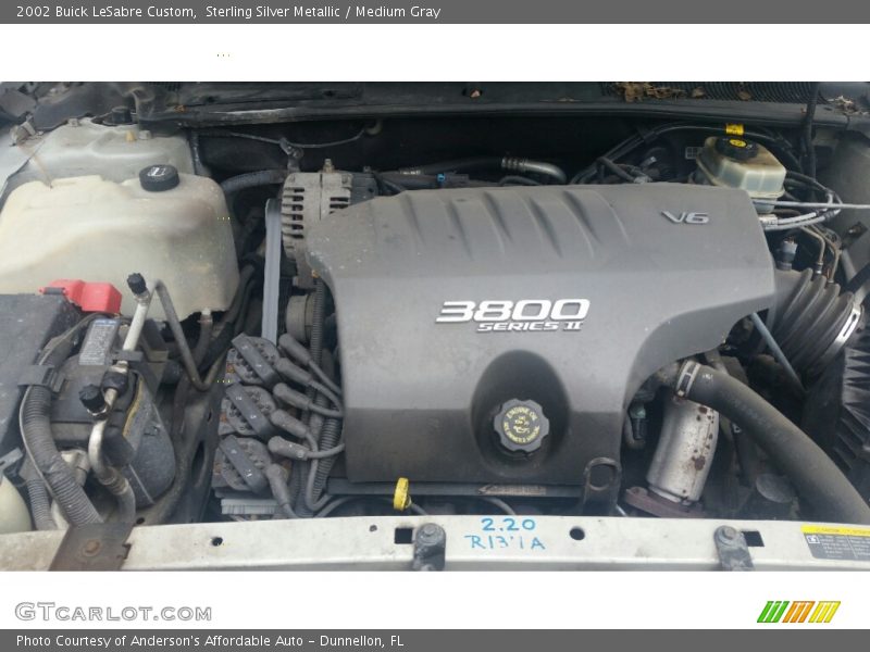 Sterling Silver Metallic / Medium Gray 2002 Buick LeSabre Custom