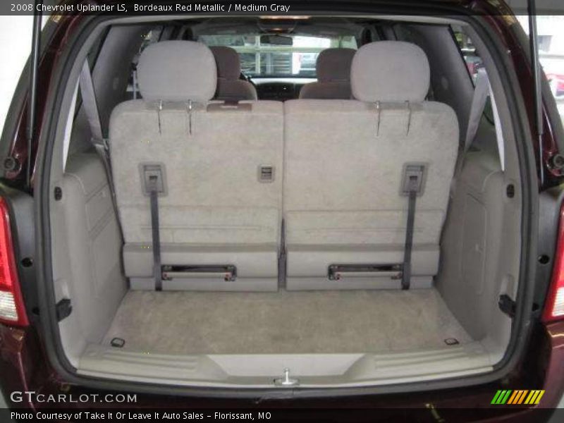 Bordeaux Red Metallic / Medium Gray 2008 Chevrolet Uplander LS