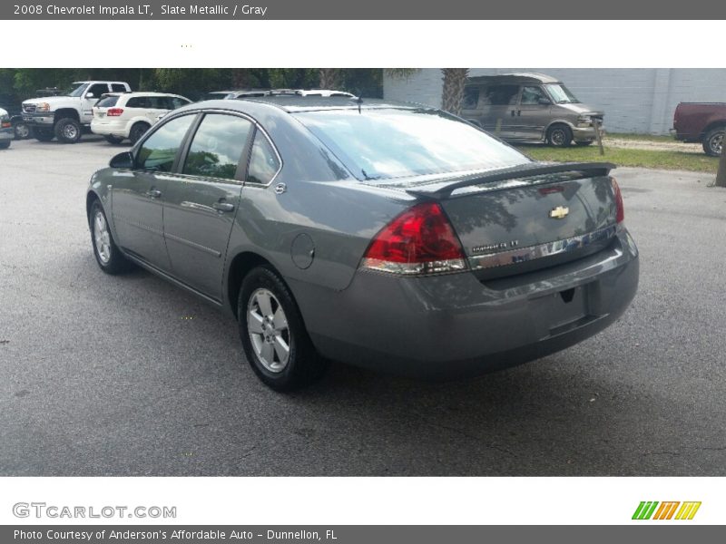 Slate Metallic / Gray 2008 Chevrolet Impala LT