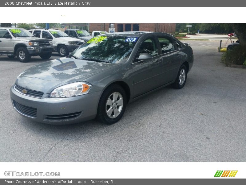 Slate Metallic / Gray 2008 Chevrolet Impala LT