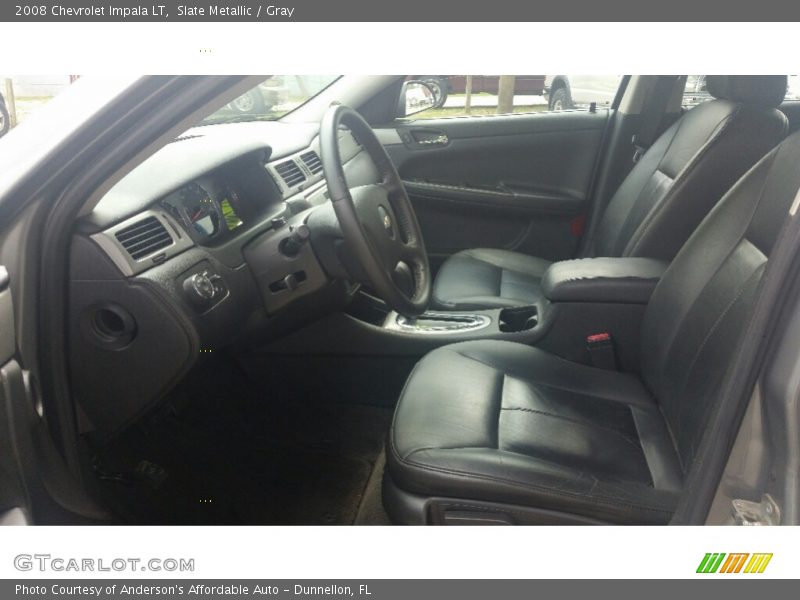 Slate Metallic / Gray 2008 Chevrolet Impala LT