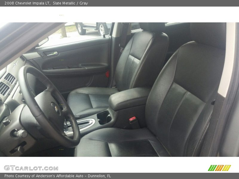 Slate Metallic / Gray 2008 Chevrolet Impala LT