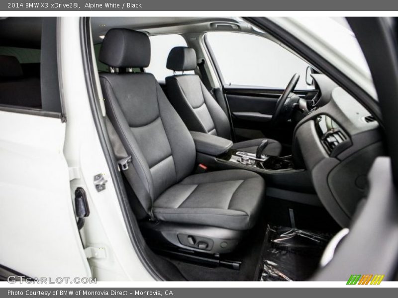 Alpine White / Black 2014 BMW X3 xDrive28i