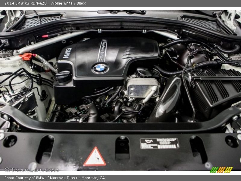 Alpine White / Black 2014 BMW X3 xDrive28i