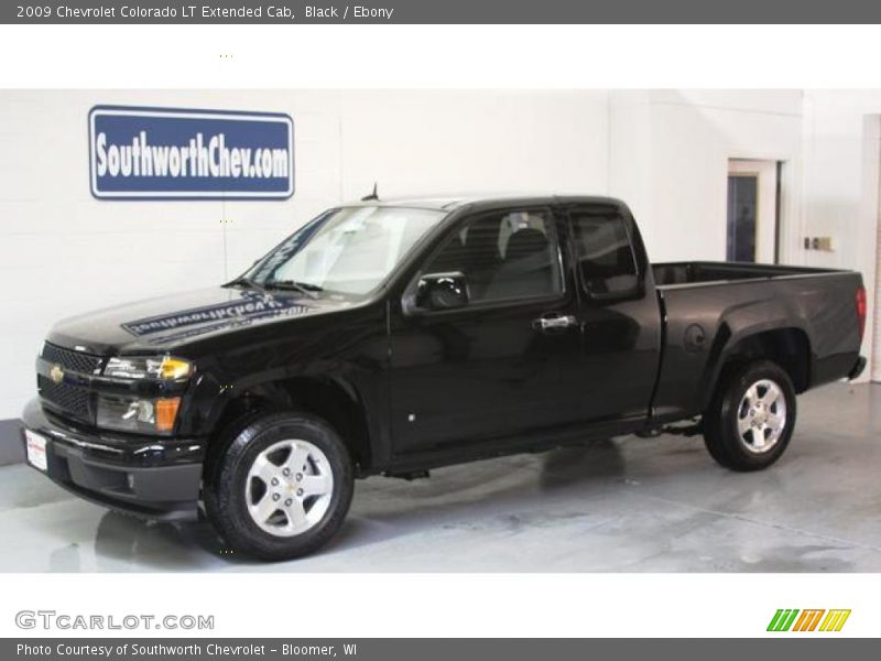 Black / Ebony 2009 Chevrolet Colorado LT Extended Cab