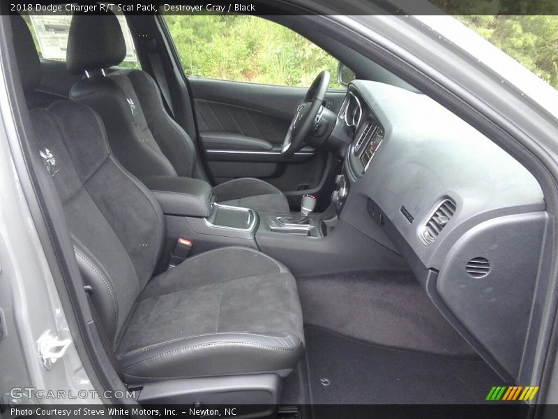 Destroyer Gray / Black 2018 Dodge Charger R/T Scat Pack