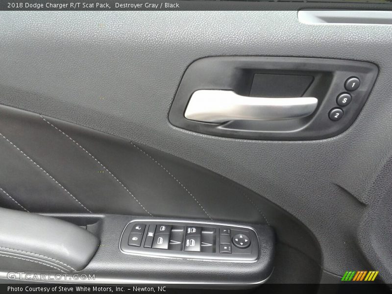 Destroyer Gray / Black 2018 Dodge Charger R/T Scat Pack