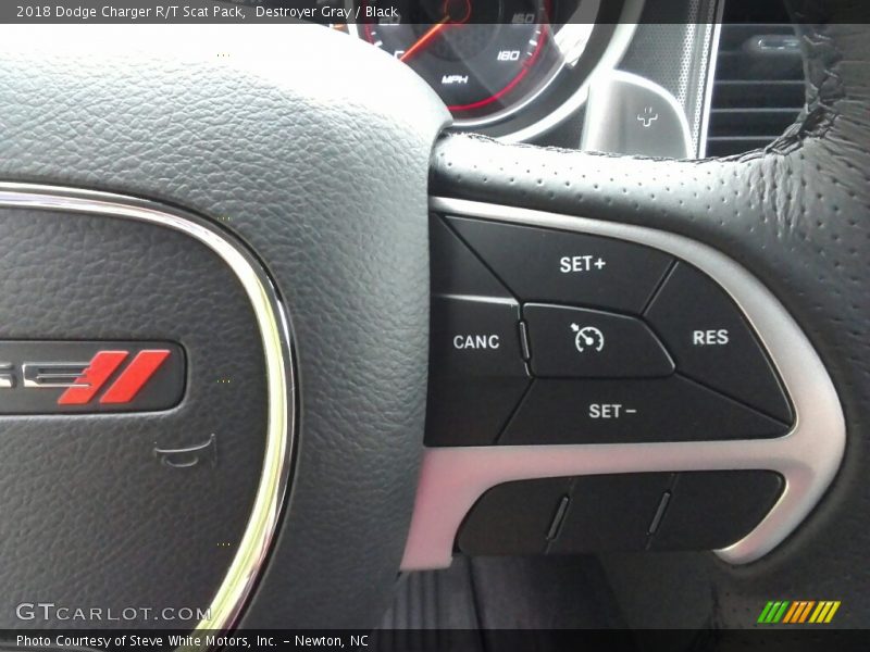 Destroyer Gray / Black 2018 Dodge Charger R/T Scat Pack