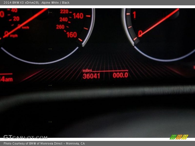 Alpine White / Black 2014 BMW X3 xDrive28i