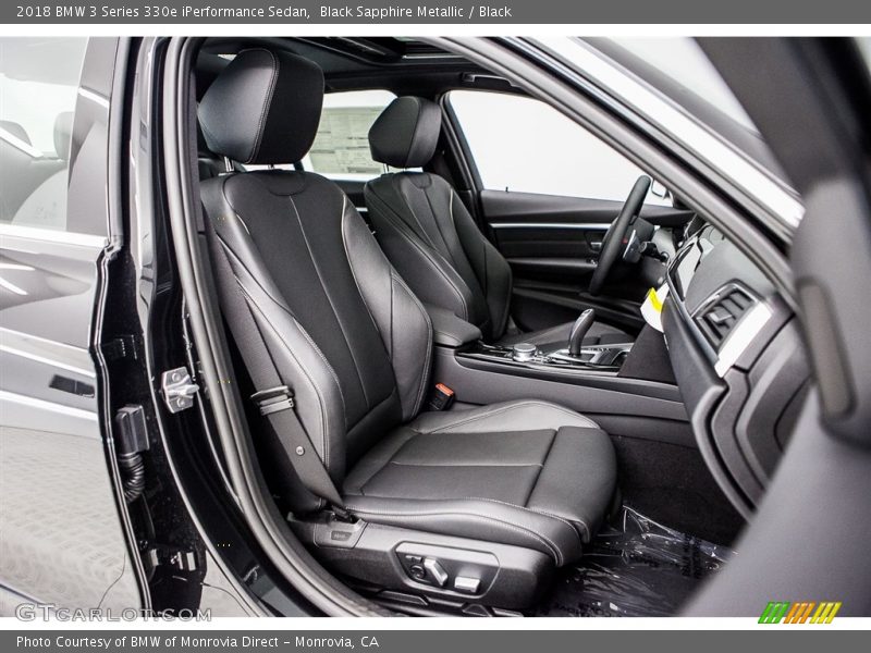 Black Sapphire Metallic / Black 2018 BMW 3 Series 330e iPerformance Sedan