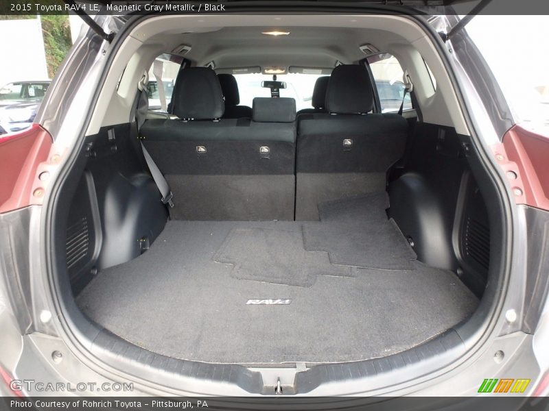 Magnetic Gray Metallic / Black 2015 Toyota RAV4 LE