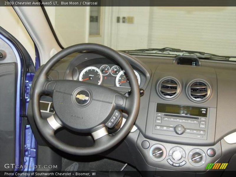 Blue Moon / Charcoal 2009 Chevrolet Aveo Aveo5 LT