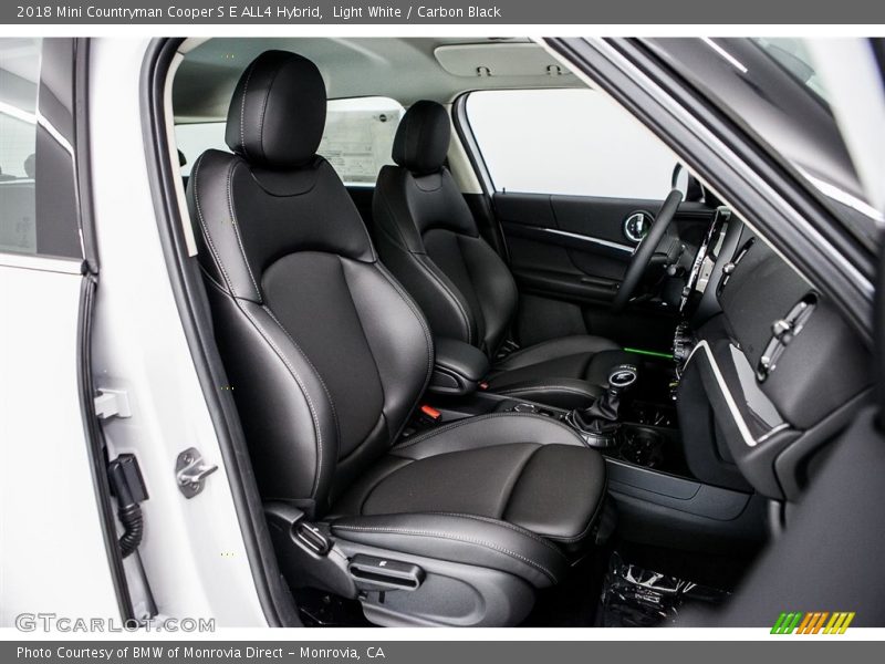  2018 Countryman Cooper S E ALL4 Hybrid Carbon Black Interior