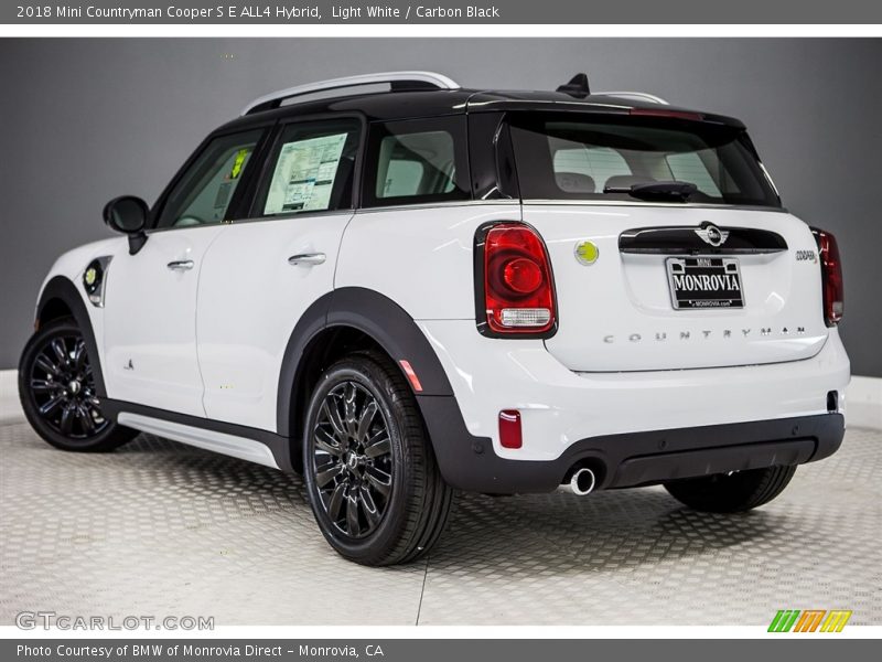 Light White / Carbon Black 2018 Mini Countryman Cooper S E ALL4 Hybrid