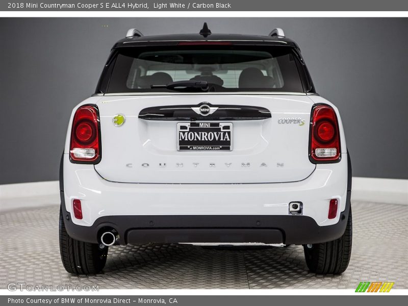 Light White / Carbon Black 2018 Mini Countryman Cooper S E ALL4 Hybrid