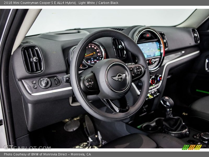 Dashboard of 2018 Countryman Cooper S E ALL4 Hybrid