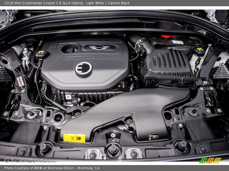  2018 Countryman Cooper S E ALL4 Hybrid Engine - 1.5 Liter e TwinPower Turbocharged DOHC 12-Valve VVT 3 Cylinder Gasoline/Electric Hybrid