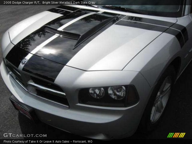 Bright Silver Metallic / Dark Slate Gray 2008 Dodge Charger R/T