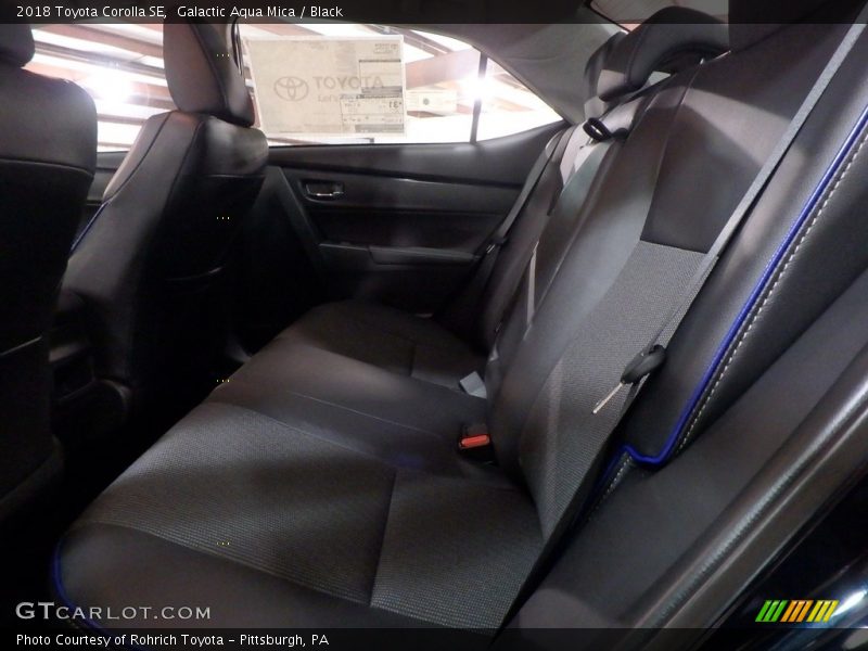 Rear Seat of 2018 Corolla SE