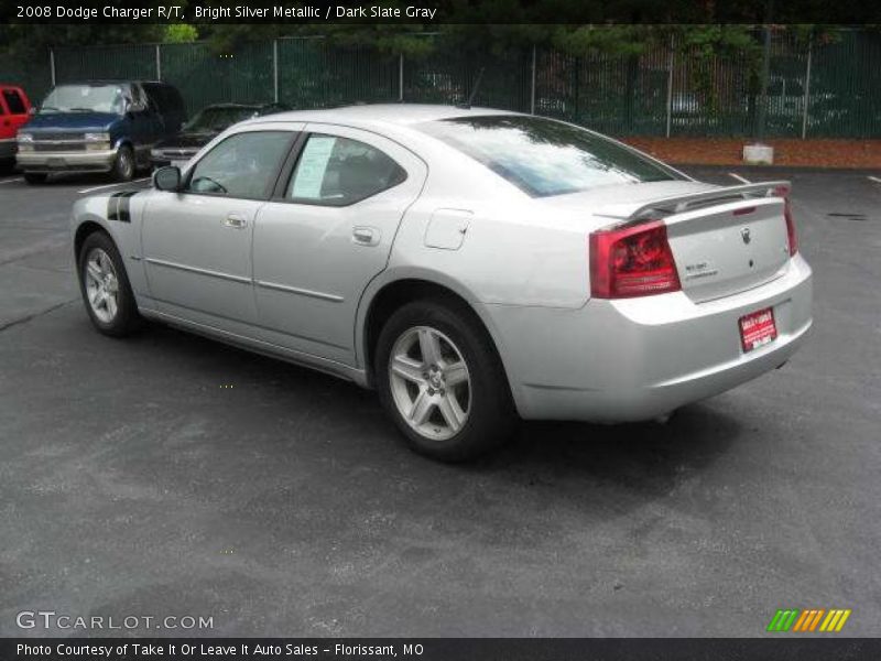 Bright Silver Metallic / Dark Slate Gray 2008 Dodge Charger R/T