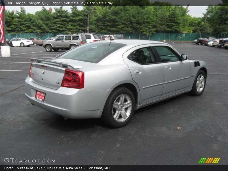 Bright Silver Metallic / Dark Slate Gray 2008 Dodge Charger R/T
