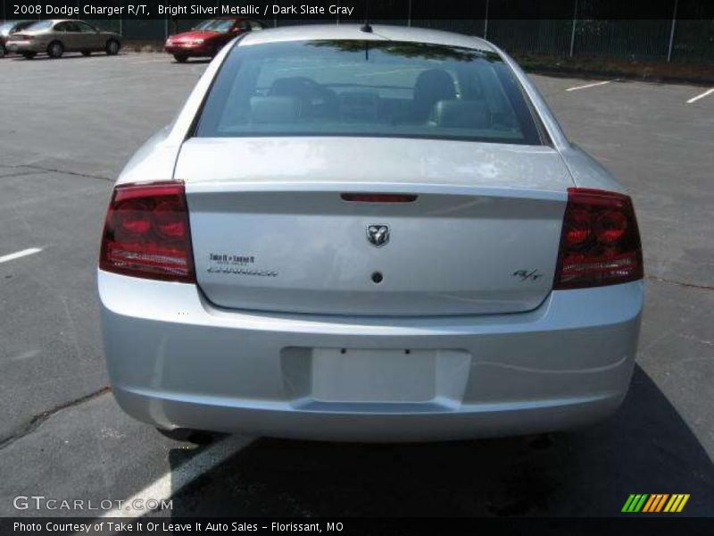 Bright Silver Metallic / Dark Slate Gray 2008 Dodge Charger R/T