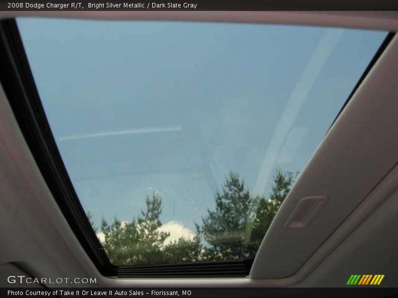 Bright Silver Metallic / Dark Slate Gray 2008 Dodge Charger R/T