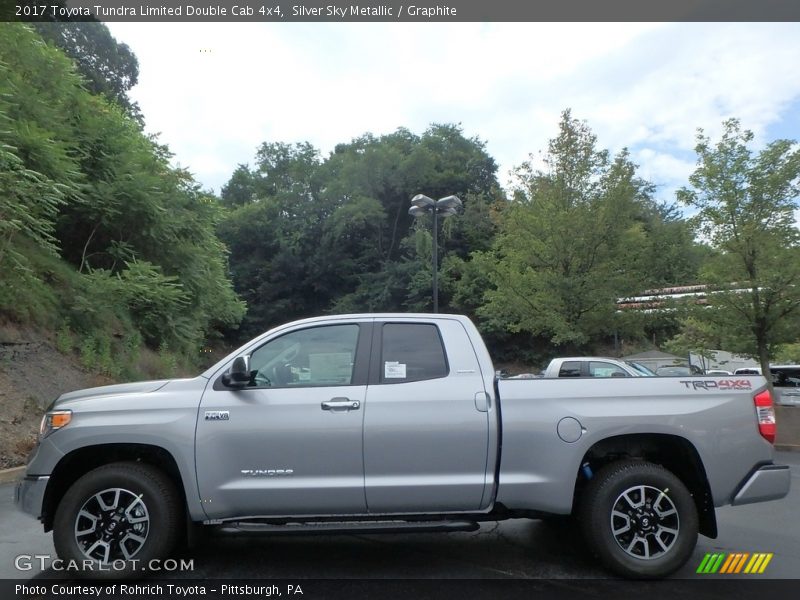  2017 Tundra Limited Double Cab 4x4 Silver Sky Metallic