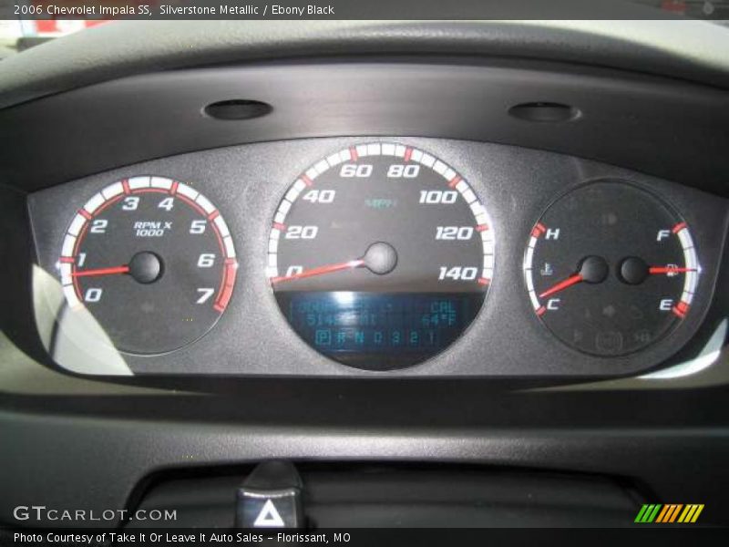 Silverstone Metallic / Ebony Black 2006 Chevrolet Impala SS