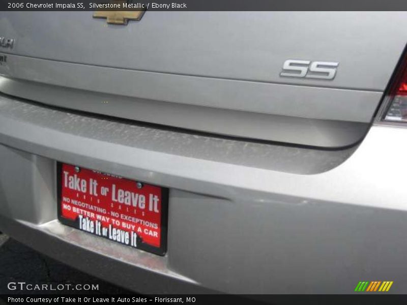 Silverstone Metallic / Ebony Black 2006 Chevrolet Impala SS
