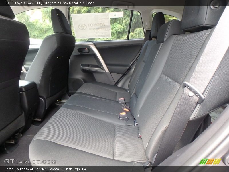 Magnetic Gray Metallic / Black 2017 Toyota RAV4 LE