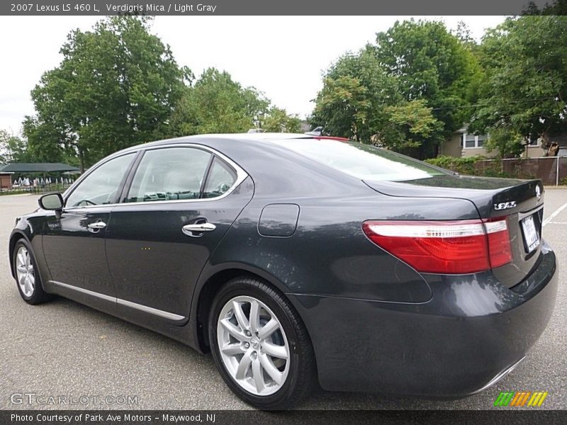 Verdigris Mica / Light Gray 2007 Lexus LS 460 L