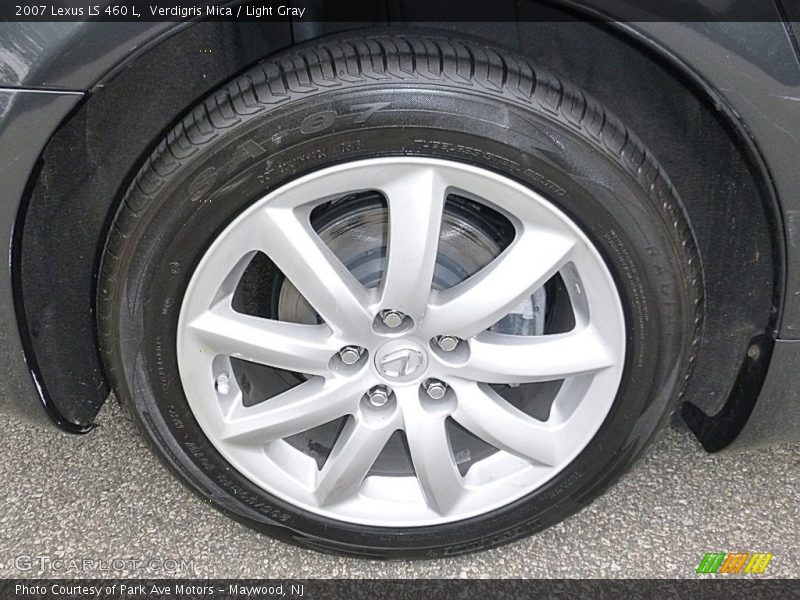 Verdigris Mica / Light Gray 2007 Lexus LS 460 L