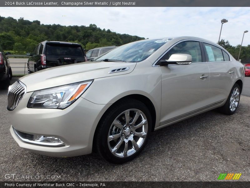 Champagne Silver Metallic / Light Neutral 2014 Buick LaCrosse Leather
