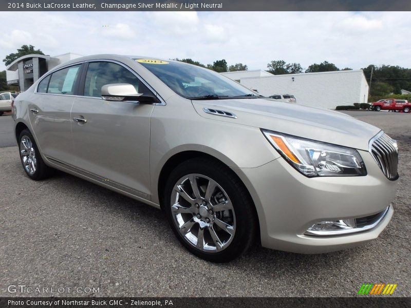 Champagne Silver Metallic / Light Neutral 2014 Buick LaCrosse Leather