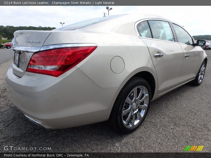 Champagne Silver Metallic / Light Neutral 2014 Buick LaCrosse Leather