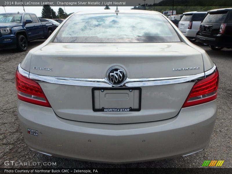 Champagne Silver Metallic / Light Neutral 2014 Buick LaCrosse Leather