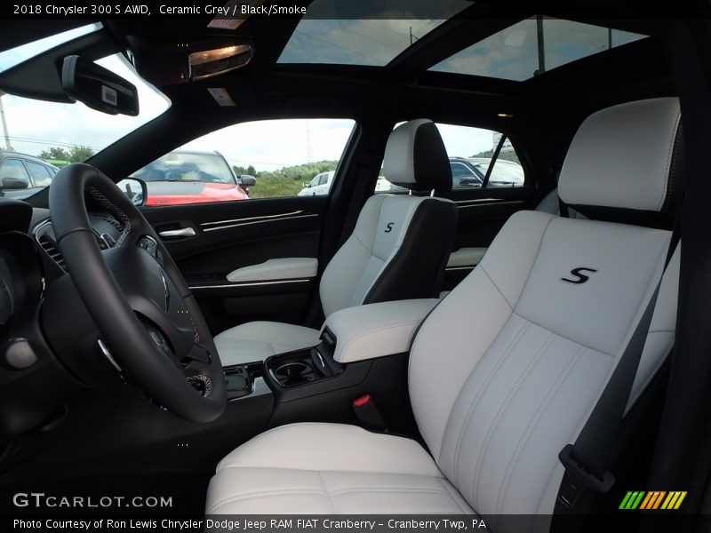  2018 300 S AWD Black/Smoke Interior