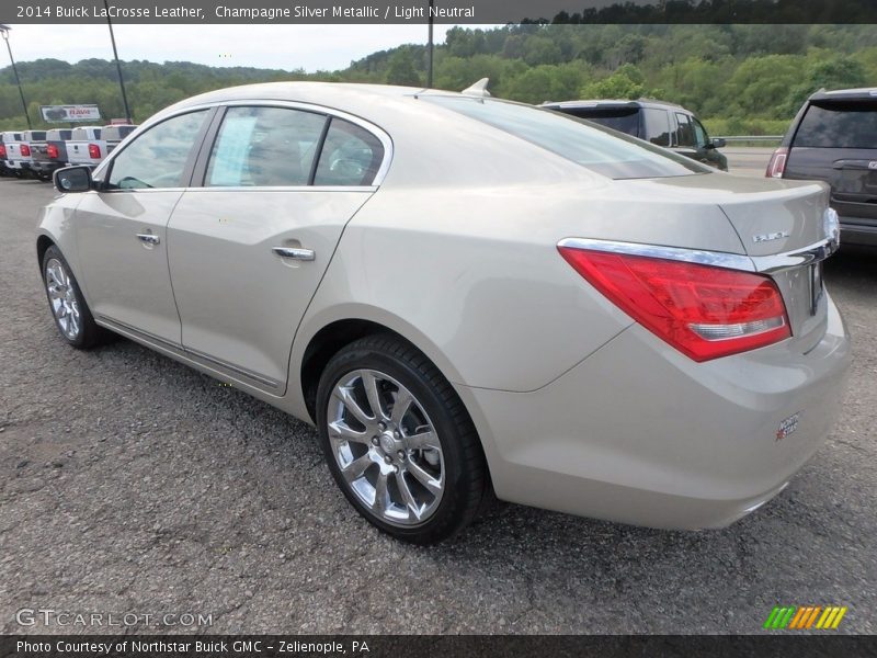 Champagne Silver Metallic / Light Neutral 2014 Buick LaCrosse Leather