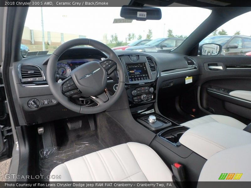  2018 300 S AWD Black/Smoke Interior