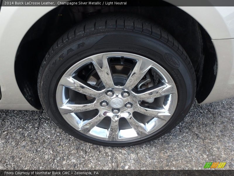 Champagne Silver Metallic / Light Neutral 2014 Buick LaCrosse Leather
