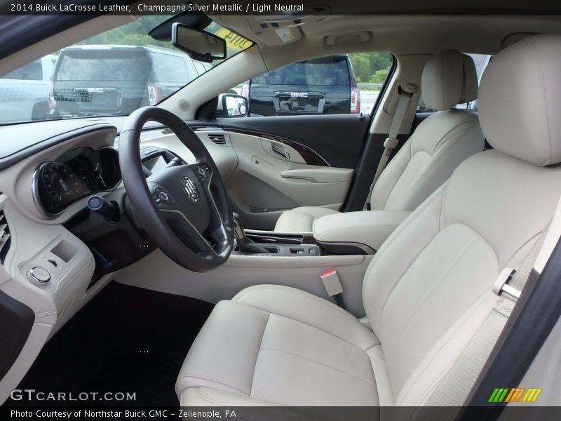 Champagne Silver Metallic / Light Neutral 2014 Buick LaCrosse Leather