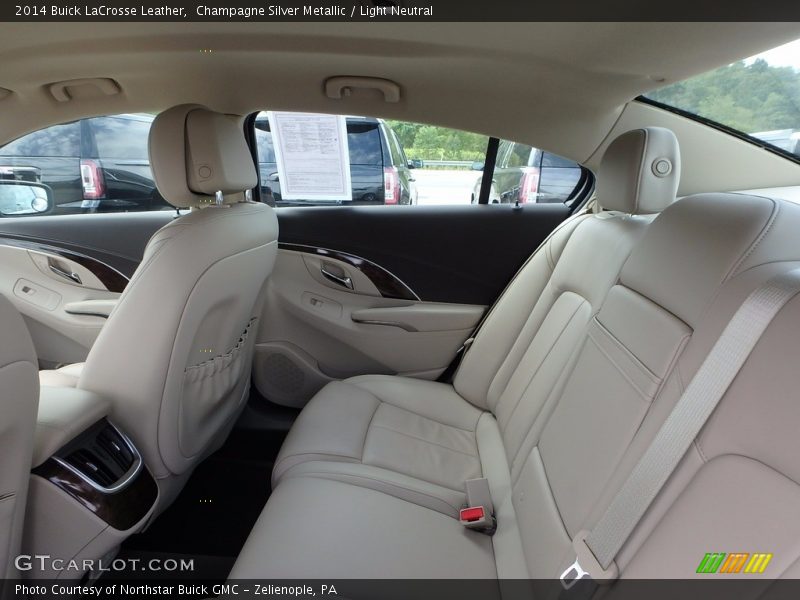 Champagne Silver Metallic / Light Neutral 2014 Buick LaCrosse Leather