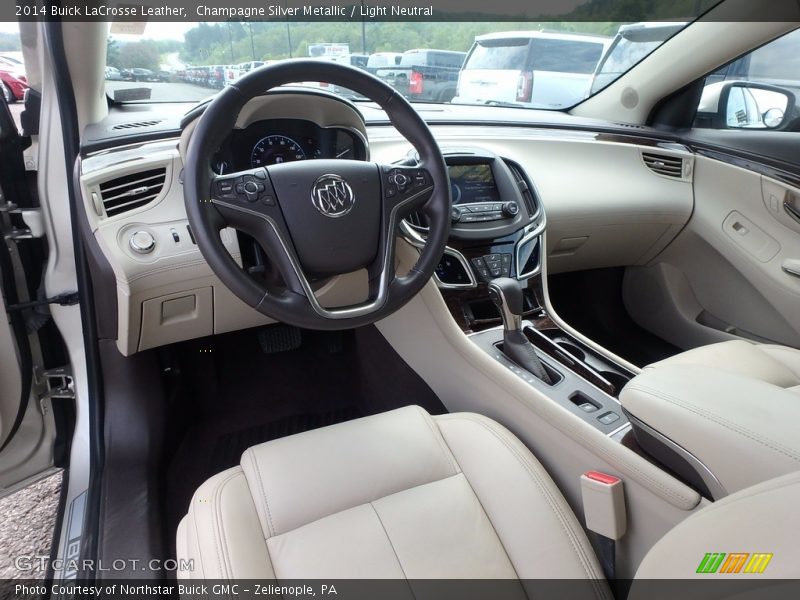 Champagne Silver Metallic / Light Neutral 2014 Buick LaCrosse Leather
