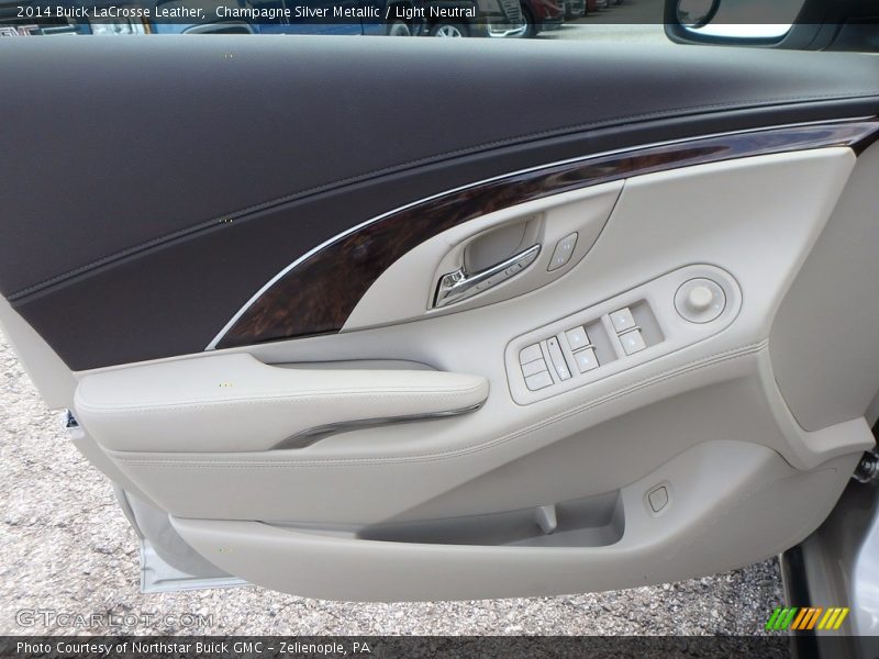 Champagne Silver Metallic / Light Neutral 2014 Buick LaCrosse Leather