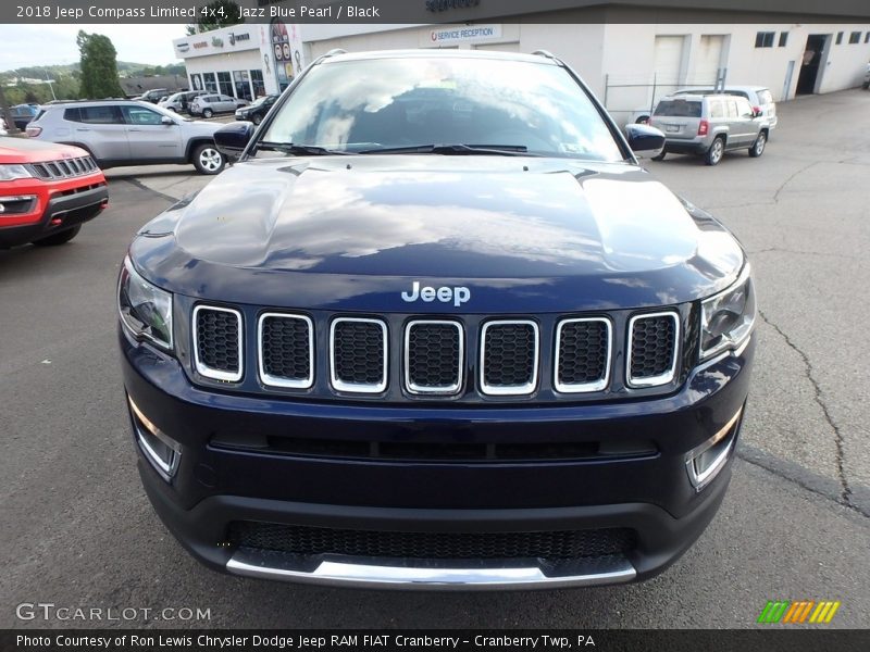 Jazz Blue Pearl / Black 2018 Jeep Compass Limited 4x4